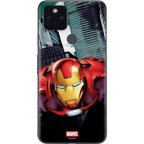 Marvel Avengers Assemble Iron Man Google Pixel 5a Skin